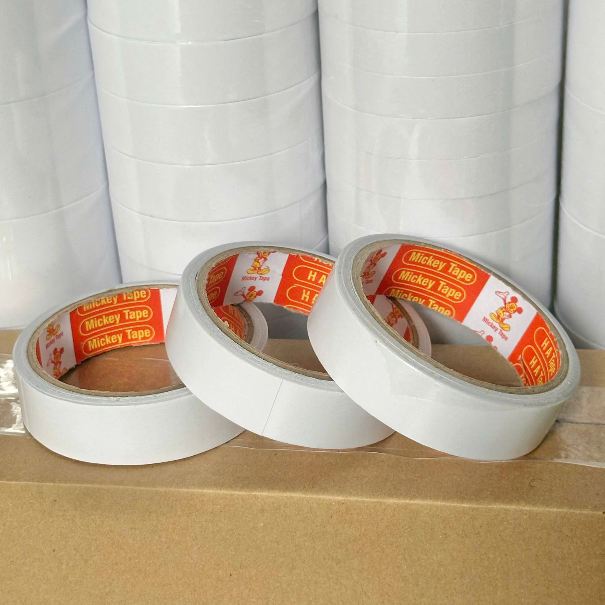 Băng keo 2 mặt 2.4cm 10 yard