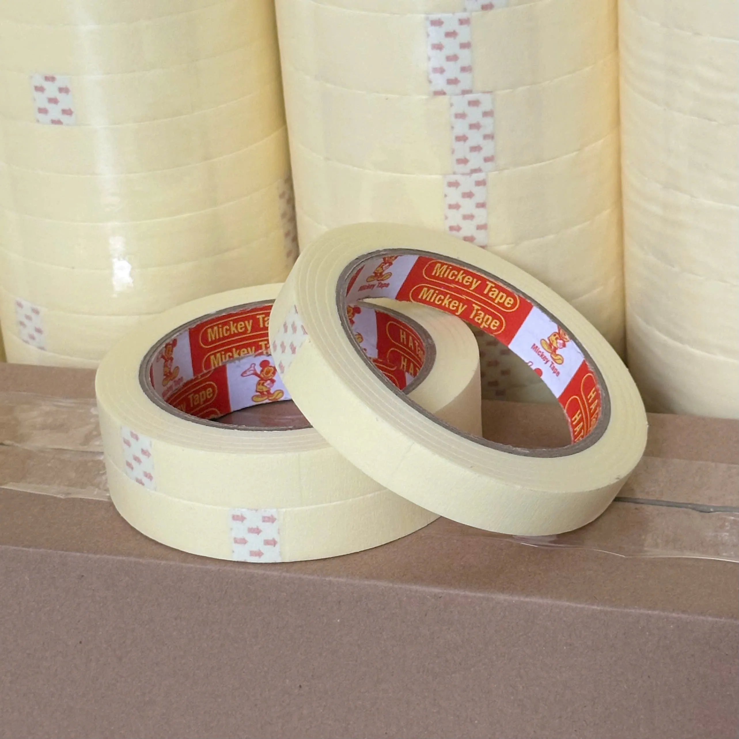 Băng keo giấy 1.6cm 25 yard