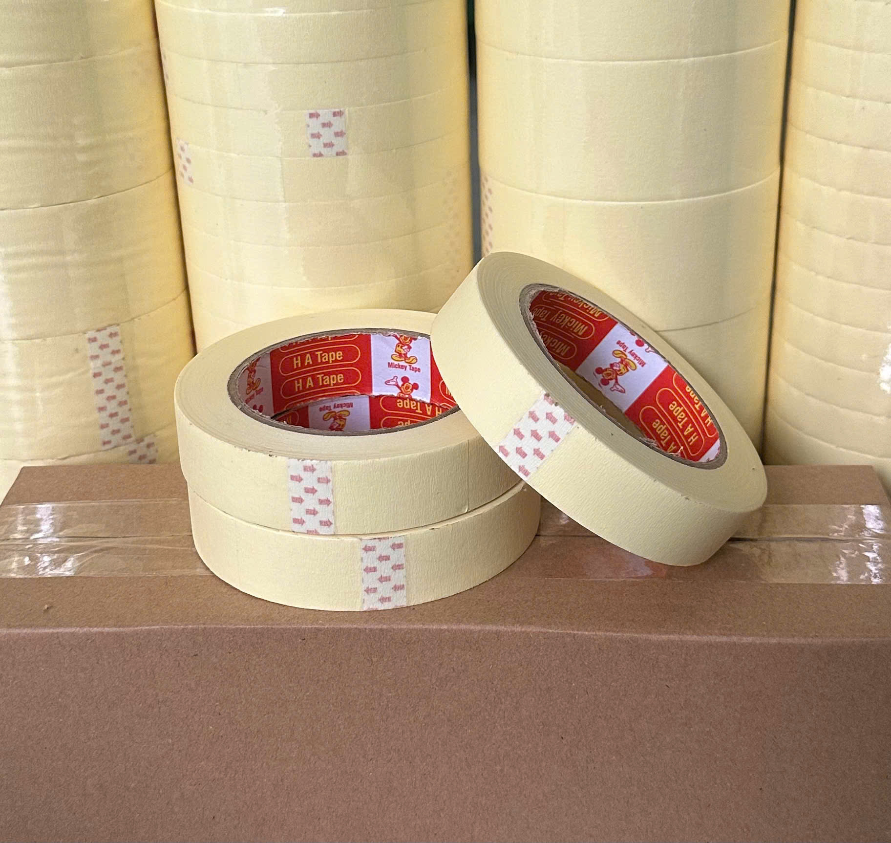 Băng keo giấy 2.4cm 50 yard